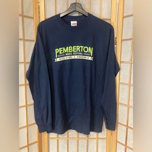 PEMBERTON MUSIC FESTIVAL 2015 long sleeve t-shirt.